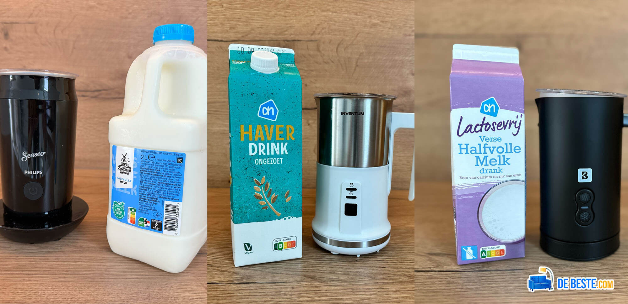 Een doos melk, een doos melk, een doos melk, een doos melk en een doos melk.